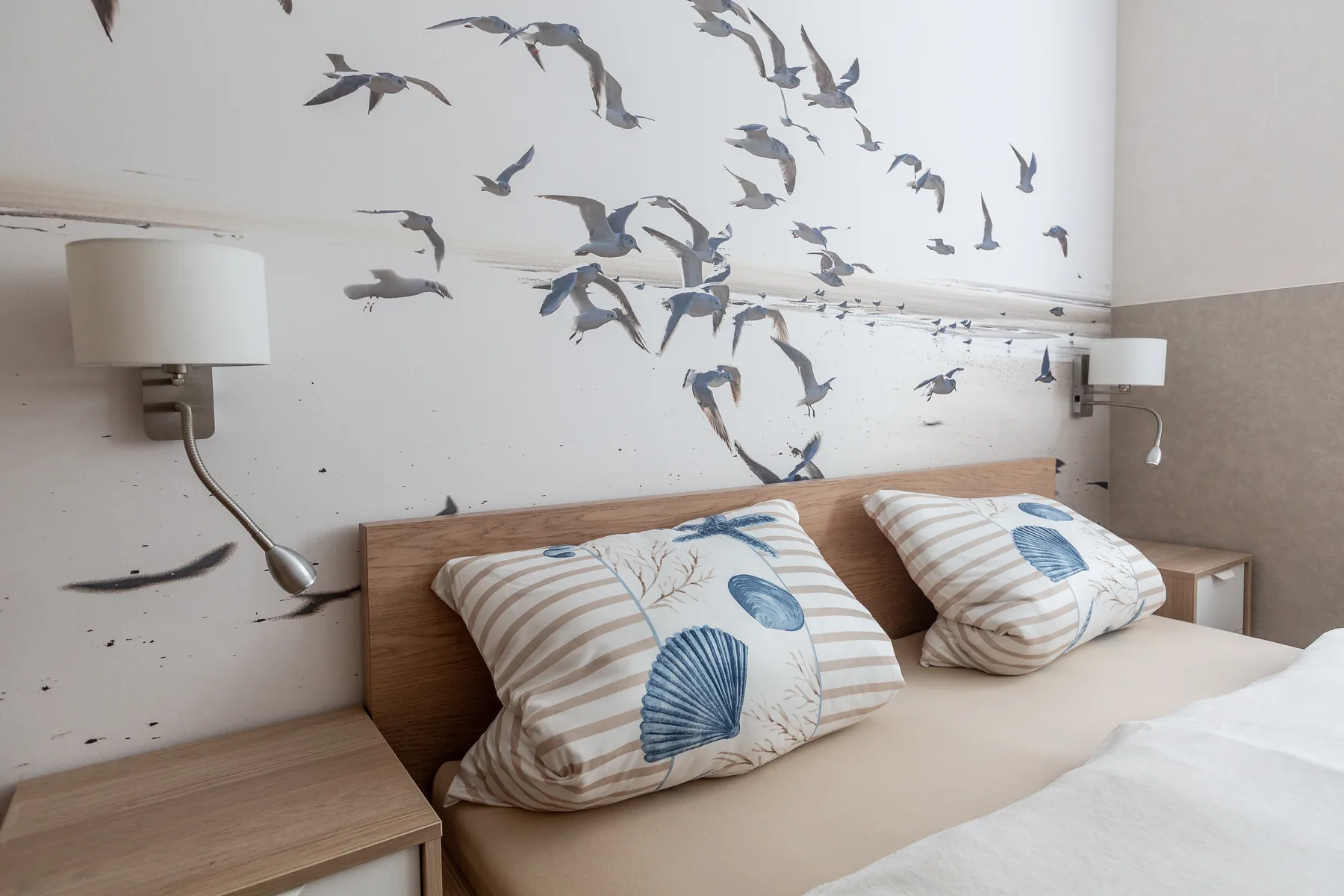 Zweites Schlafzimmer der Ferienwohnung in Stralsund